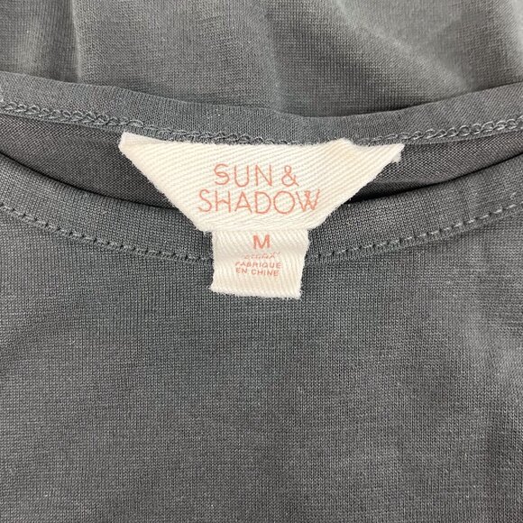 Free People Sun & Shadow Modal Tank | Braided Detail | Size M - Picture 6 of 6